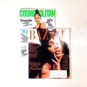 Harper's BAZARR  [ May 2021 ]      &    Cosmopolitan  [ April 2021 ]